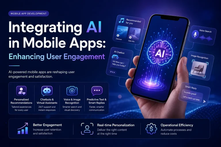 Integrating AI in Mobile Apps: Enhancing User Engagement