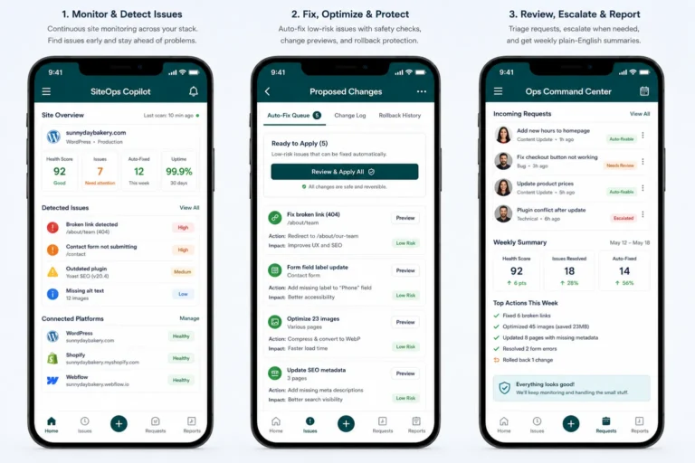 SiteOps Copilot